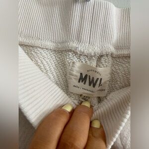 Madewell Cream Sweatpants, size xxs